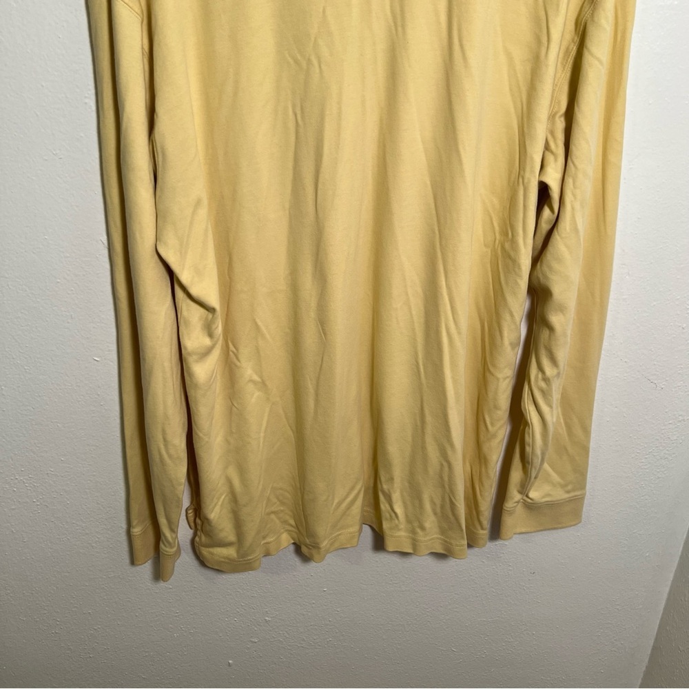 L.L. Bean Yellow Polo Shirt - Picture 8 of 10